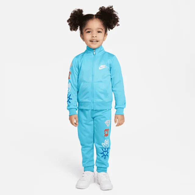 Nike Love Icon Tricot Baby Tracksuit Set - Pink Foam