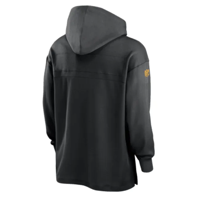 Nike Therma Lockup (NFL Pittsburgh Steelers) Men's Full-Zip Hoodie.