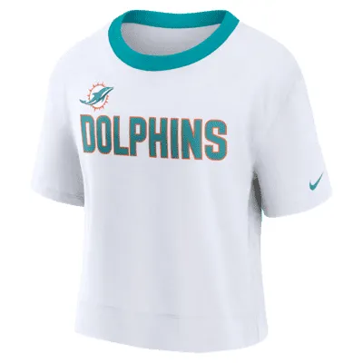 Nike Fashion (NFL Miami Dolphins) Women's 3/4-Sleeve T-Shirt.