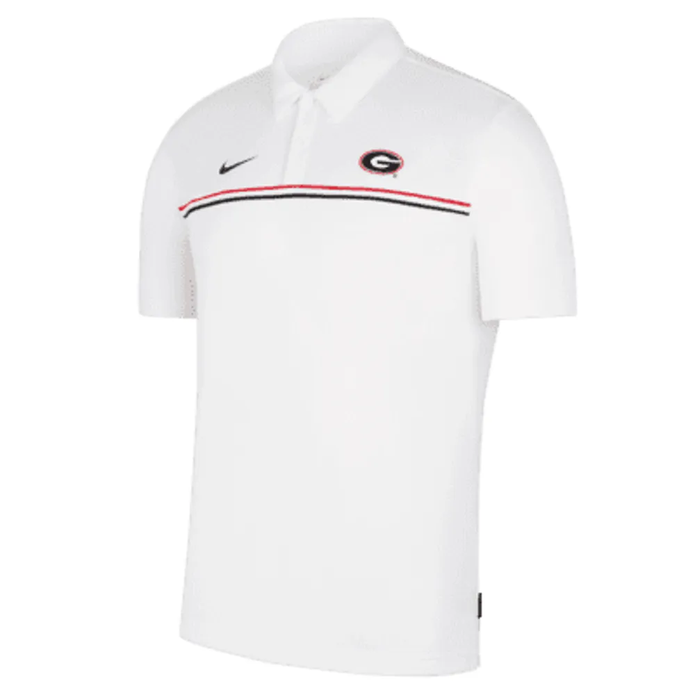 Nike Men's Georgia Bulldogs Red UV Collegiate Polo, Medium