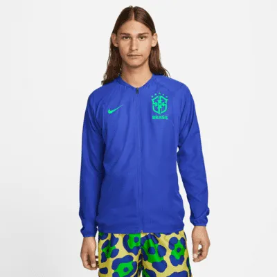 Brasil Academy AWF Men's Nike Dri-FIT Woven Soccer Jacket. Nike.com