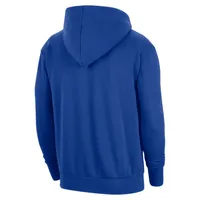 Philadelphia 76ers Courtside Men's Nike NBA Fleece Pullover Hoodie. Nike.com