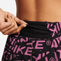 Nike Dri-FIT One Women's Mid-Rise 3" 2-in-1 Printed Shorts. Nike.com