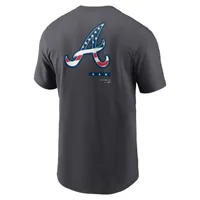 Atlanta Braves Americana Men's Nike MLB T-Shirt. Nike.com