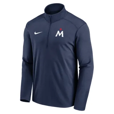 Nike Dri-FIT Agility Logo Pacer (MLB Minnesota Twins) Men's 1/4-Zip Jacket. Nike.com