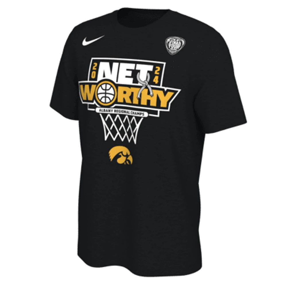 Iowa 2024 Women's Regional Champ Men's Nike College Basketball T-Shirt. Nike.com