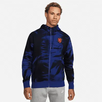 Netherlands Club Fleece Men's Full-Zip Hoodie. Nike.com
