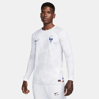 FFF 2022/23 Stadium Away Men's Nike Dri-FIT Long-Sleeve Soccer Jersey. Nike.com