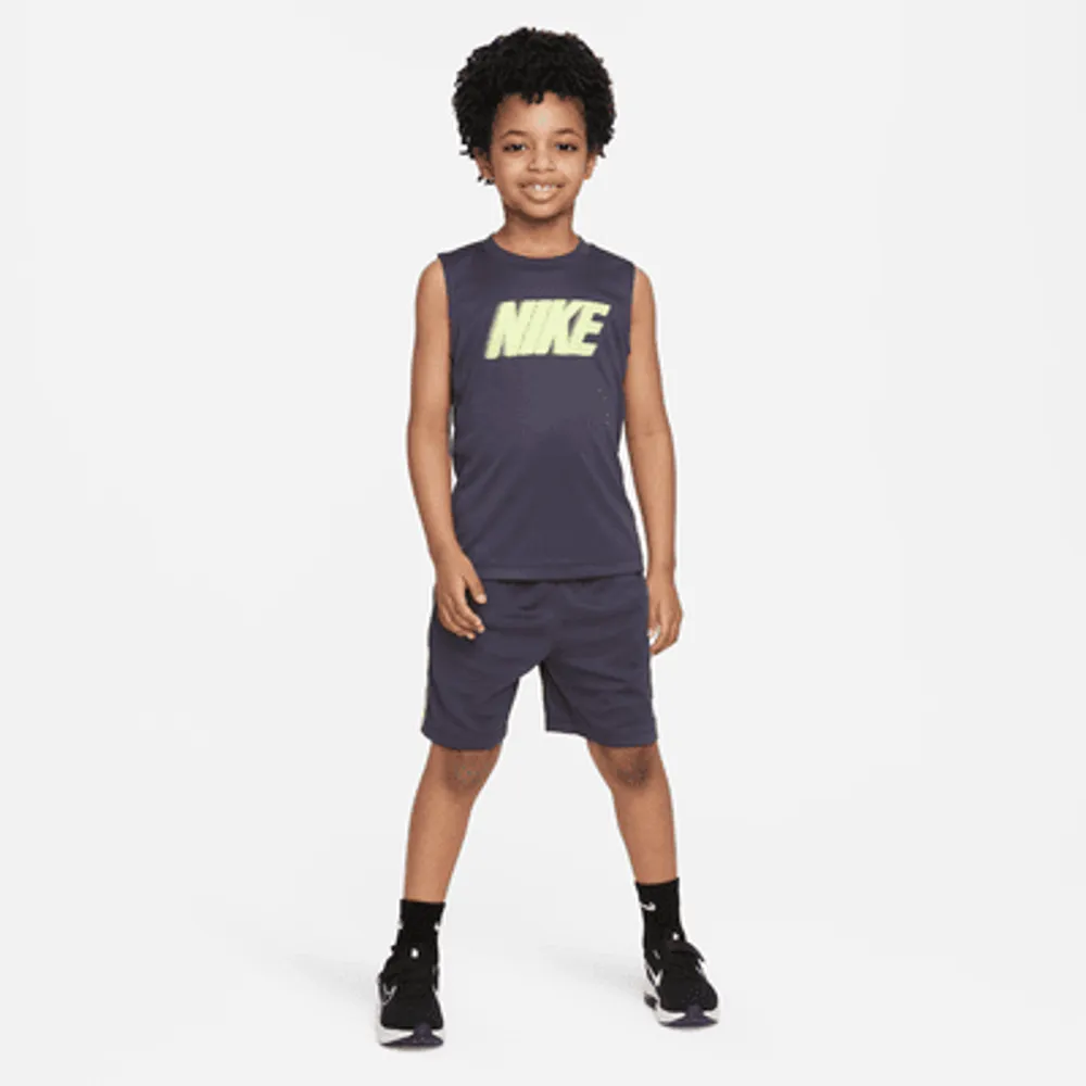 Nike "All Day Play" Dri-FIT Muscle Tee Little Kids' Tank. Nike.com