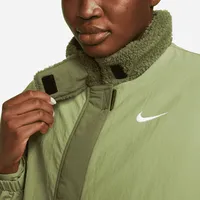 Nike Sportswear Essential Women's Woven Fleece-Lined Jacket. Nike.com