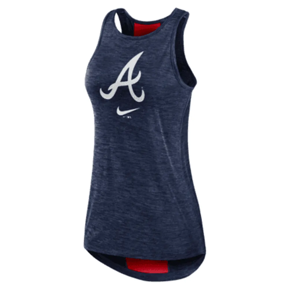 Nike Dri-FIT Right Mix (MLB Atlanta Braves) Women's High-Neck Tank Top. Nike.com