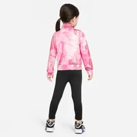 Nike Sci-Dye Full-Zip Jacket and Leggings Set Little Kids 2-Piece Dri-FIT Set. Nike.com