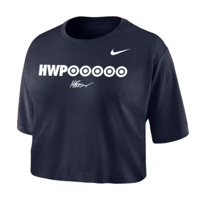 Nike "HWPO" Women's Short-Sleeve Cropped T-Shirt. Nike.com