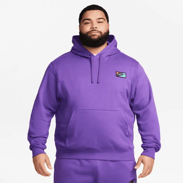 Nike Club Fleece Men's Patch Pullover Hoodie. Nike LU