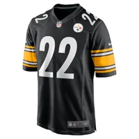 NFL Pittsburgh Steelers (Kenny Pickett) Men's Game Football Jersey. Nike.com