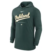 Nike Dri-FIT Early Work (MLB Oakland Athletics) Men's Pullover Hoodie. Nike.com