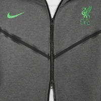 Nike Liverpool Red Tech Fleece Windrunner Full-Zip Hoodie Jacket