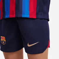 FC Barcelona 2022/23 Home Little Kids' Soccer Kit. Nike.com