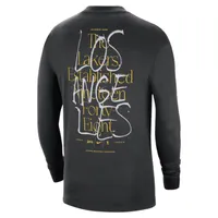 Los Angeles Lakers Courtside Max90 Men's Nike NBA Long-Sleeve T-Shirt. Nike.com