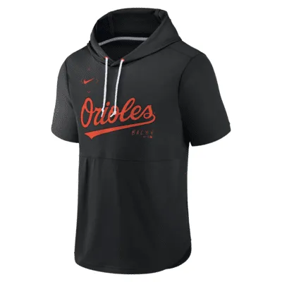 Nike Springer (MLB Detroit Tigers) Men's Short-Sleeve Pullover Hoodie