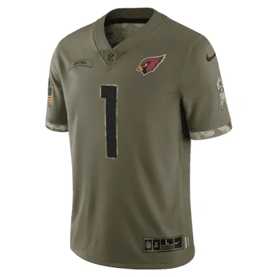 Nike NFL Arizona Cardinals Atmosphere (Kyler Murray) Women's Fashion Football Jersey - Grey S
