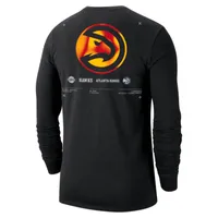 Atlanta Hawks Men's Nike NBA Long-Sleeve T-Shirt. Nike.com