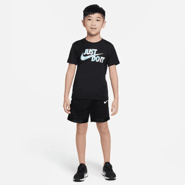Nike Block Stamp Tee Little Kids' Dri-Fit T-Shirt