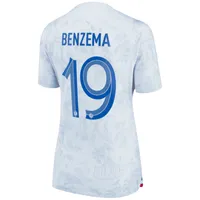 France National Team 2022/23 Stadium Away (Karim Benzema) Women's Nike Dri-FIT Soccer Jersey. Nike.com