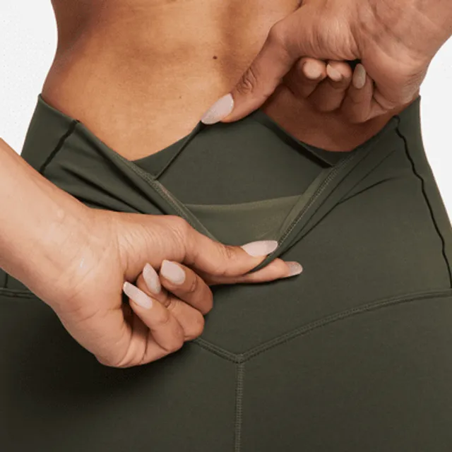 Nike Women's Yoga Dri-fit Luxe Flared Pants In Green