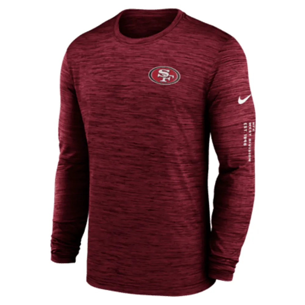 Nike Men's Dri-Fit Yard Line (NFL San Francisco 49ers) Polo in Red, Size: XL | 00HT01QX73-06S