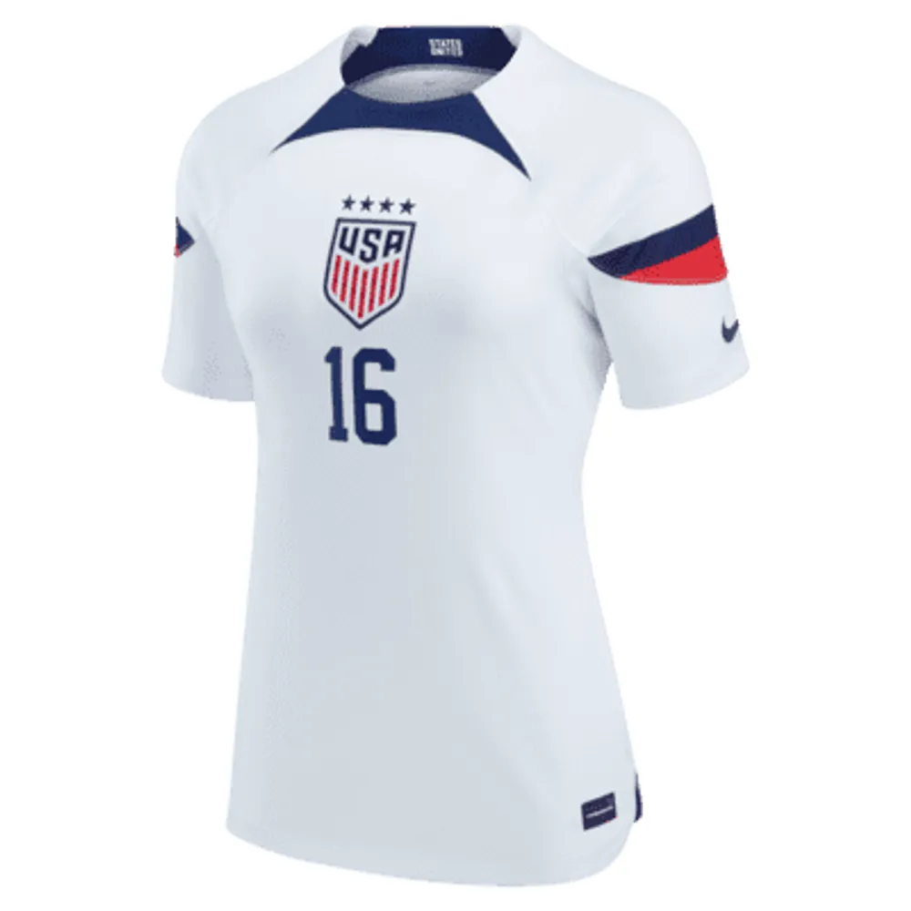 USWNT 2022/23 Stadium Home (Rose Lavelle) Women's Nike Dri-FIT Soccer Jersey. Nike.com