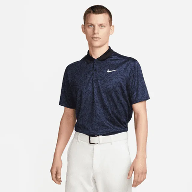 nike heather dry golf polo