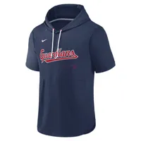 Nike Springer (MLB Cleveland Guardians) Men's Short-Sleeve Pullover Hoodie. Nike.com