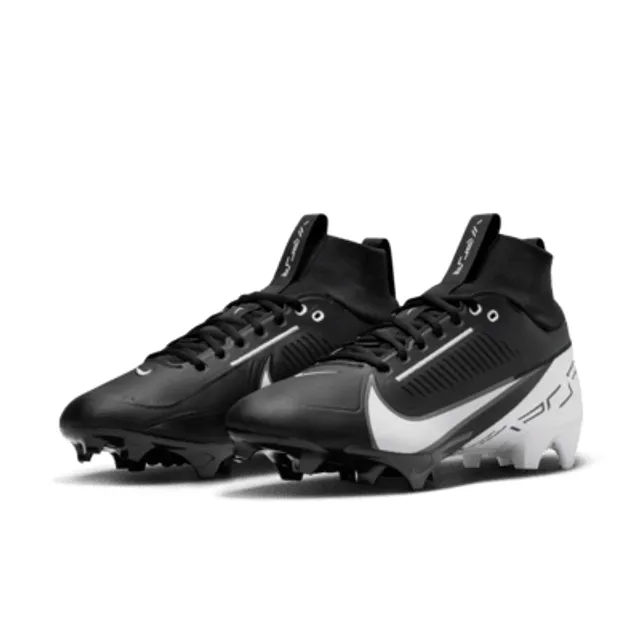 Nike Men's Vapor Edge Pro 360 2 Football Cleats, Size 13, White/Silver