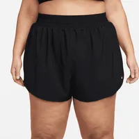 Nike Dri-FIT One Women's High-Waisted 3" Brief-Lined Shorts (Plus Size). Nike.com