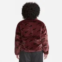 Nike Sportswear Women's Printed Faux Fur Jacket (Plus Size). Nike.com