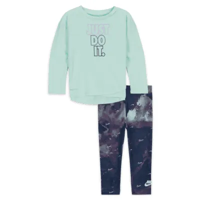 Nike Crossover Tunic and Leggings Set Toddler Set. Nike.com