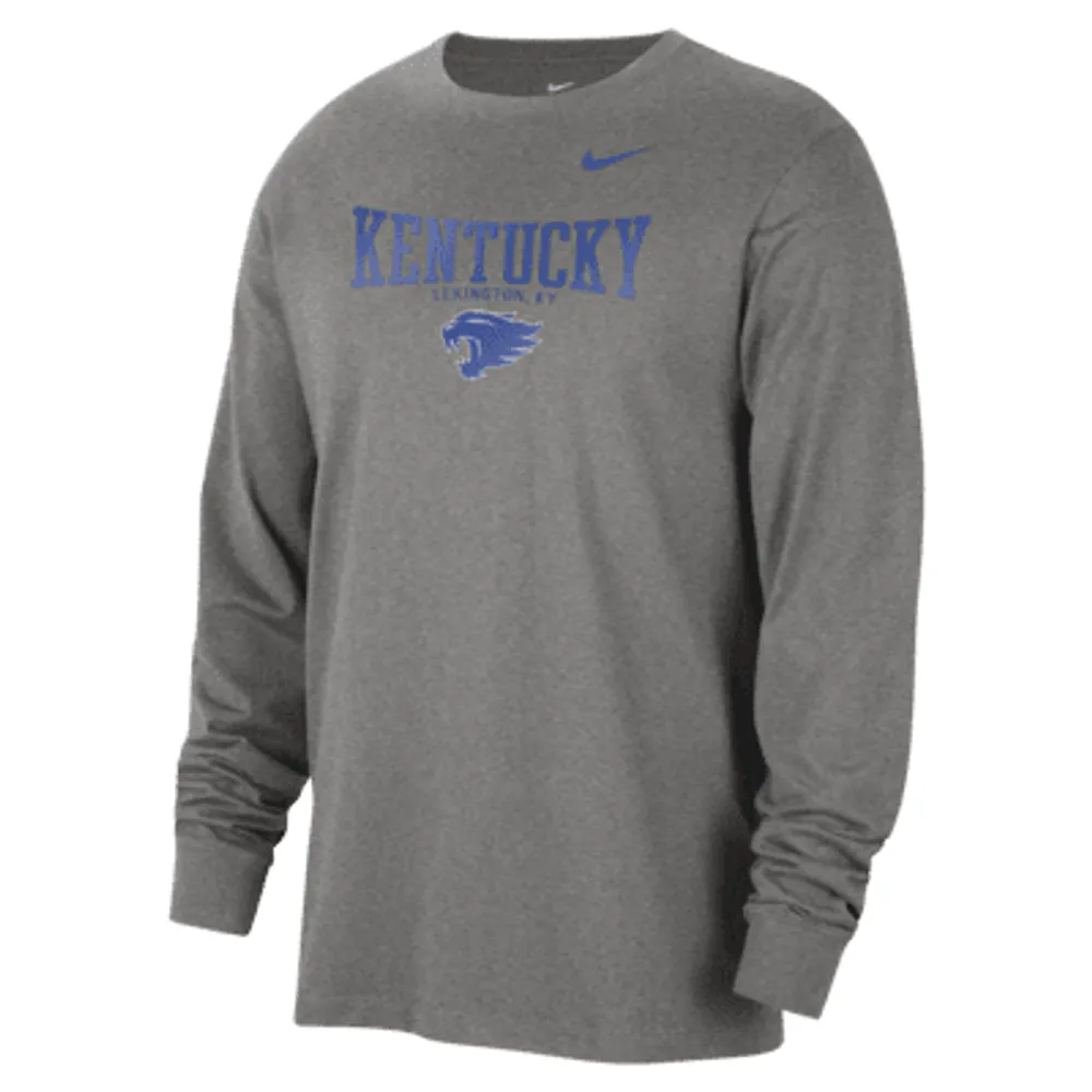 Kentucky Men's Nike College Crew-Neck Long-Sleeve T-Shirt. Nike.com