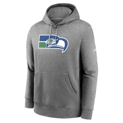 Nike Men's Seattle Seahawks Sideline Therma-FIT Pullover Hoodie - Green - L (Large)