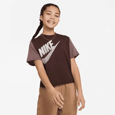 Nike Sportswear Essential Older Kids' (Girls') Mid-Rise Leggings. UK