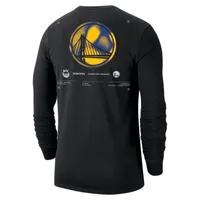 Golden State Warriors Men's Nike NBA Long-Sleeve T-Shirt. Nike.com