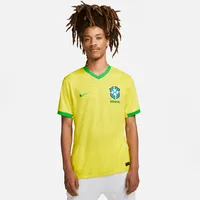 Brazil 2023 Stadium Home Men's Nike Dri-FIT Soccer Jersey. Nike.com