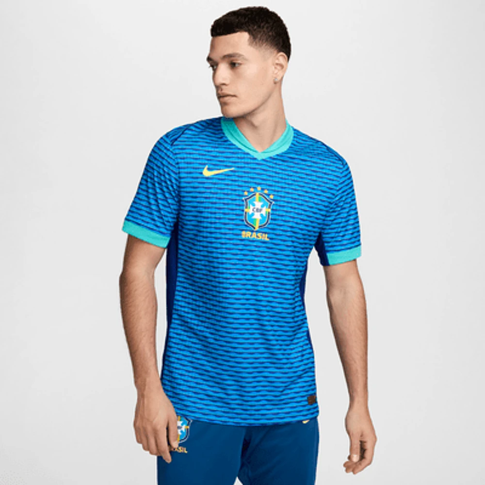 Brazil 2024 Match Away Men's Nike Dri-FIT ADV Soccer Authentic Jersey. Nike.com