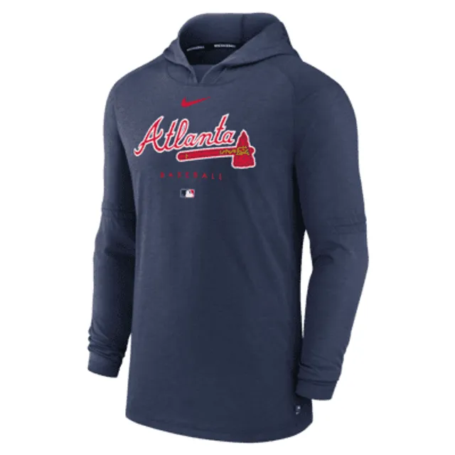 Nike Statement Ballgame (MLB Atlanta Braves) Men's Pullover Hoodie.