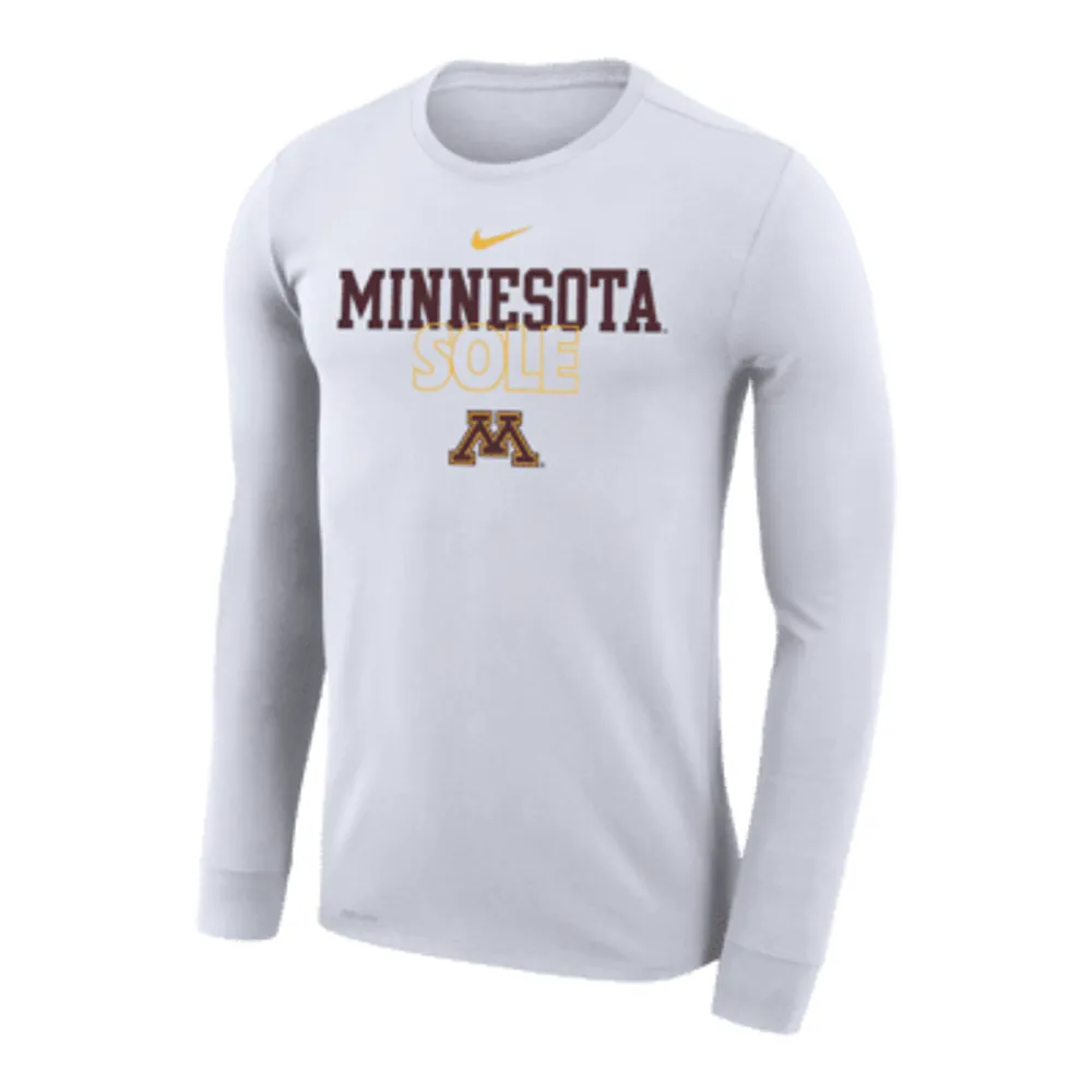 Minnesota Golden Gophers Bench Men's Nike Dri-FIT College Long-Sleeve T-Shirt. Nike.com