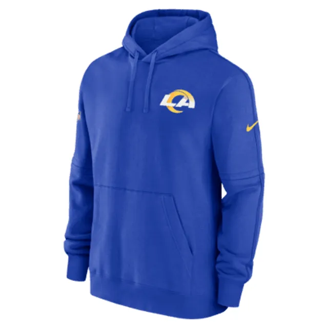 Los Angeles Rams Sideline Club Men’s Nike NFL Full-Zip Hoodie