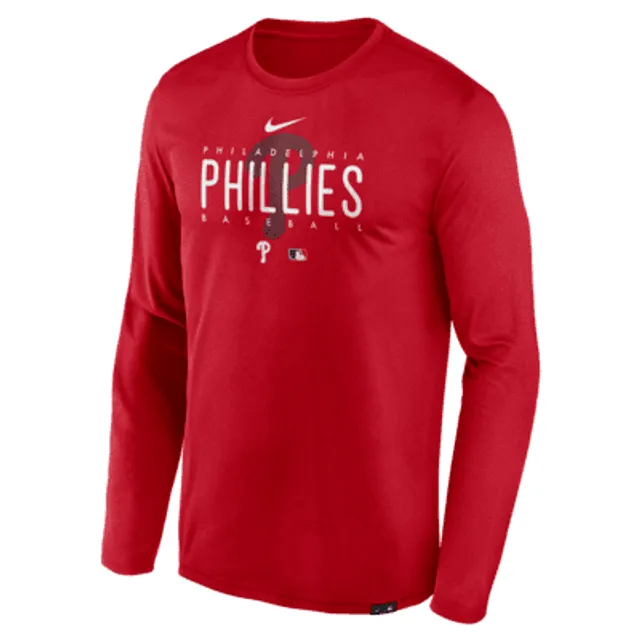 PHILADELPHIA EAGLES TEAM ISSUED NIKE DRI-FIT LONG-SLEEVE SHIRT ADULT X -  Bucks County Baseball Co.