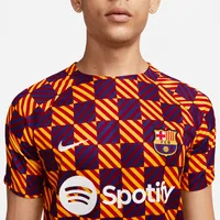 FC Barcelona Men's Nike Dri-FIT Pre-Match Soccer Top. Nike.com