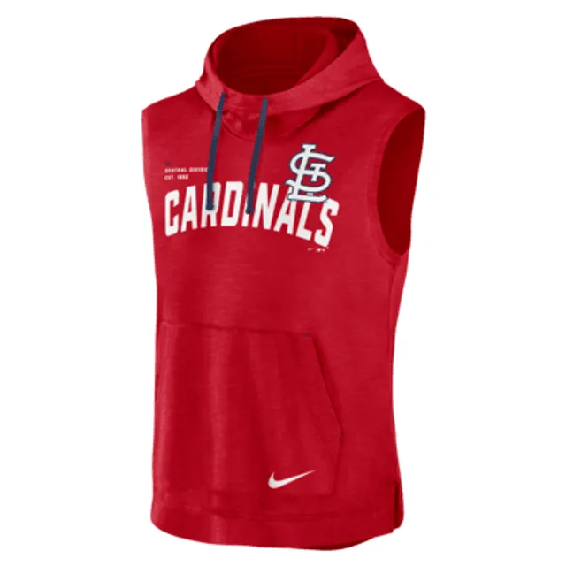 Nike Athletic (MLB Atlanta Braves) Men's Sleeveless Pullover Hoodie.