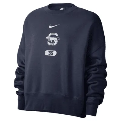 Penn State Women's Nike College Crew-Neck Sweatshirt. Nike.com